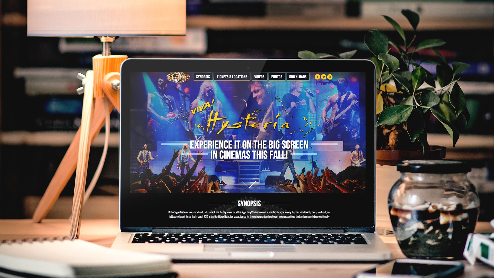 Def Leppard Viva Hysteria Website